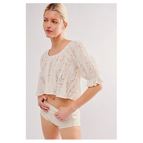 FreePeople Stacey Lace Top