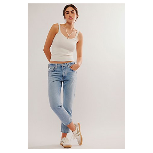 FreePeople Citizens of Humanity Isla Low-Rise Straight Jeans