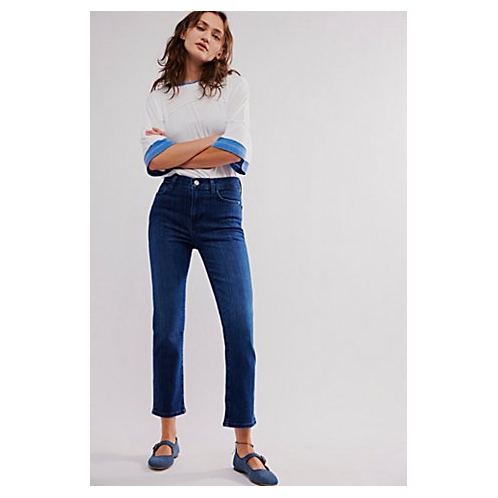 FreePeople FRAME Le High Straight Jeans