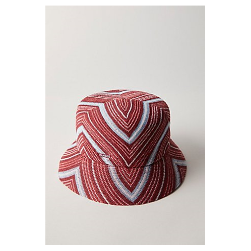 FreePeople Kangol Diagonal Stripes Bucket Hat