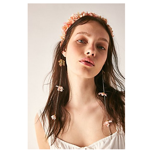FreePeople Lillia Floral Chain Dangle Headband