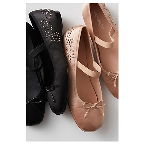 FreePeople Jeffrey Campbell x FP x Understated Leather Stars Align Ballet Flats