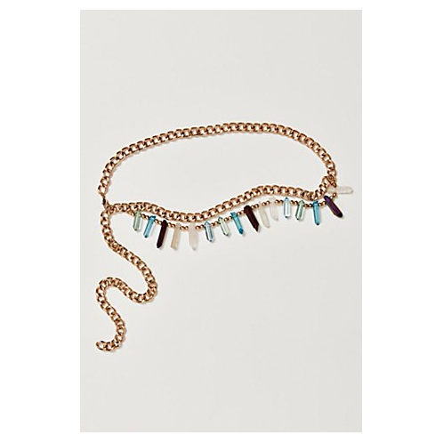 FreePeople Crystal Clear Chain Belt