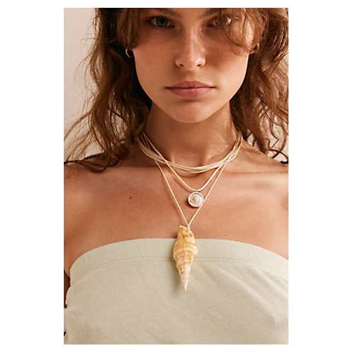 FreePeople Carolina Shell Layered Necklace