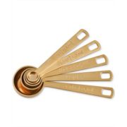 Le Creuset Gold-Tone Measuring Spoons Set of 5
