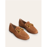 Boden Iris Snaffle Loafers - Ginger snap