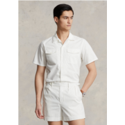 Polo Ralph Lauren Classic Fit Cotton-Linen Camp Shirt