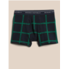 bananarepublic Organic Cotton Green Plaid Boxer Briefs