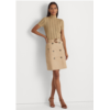 Polo Ralph Lauren Belted Micro-Sanded Twill Skirt