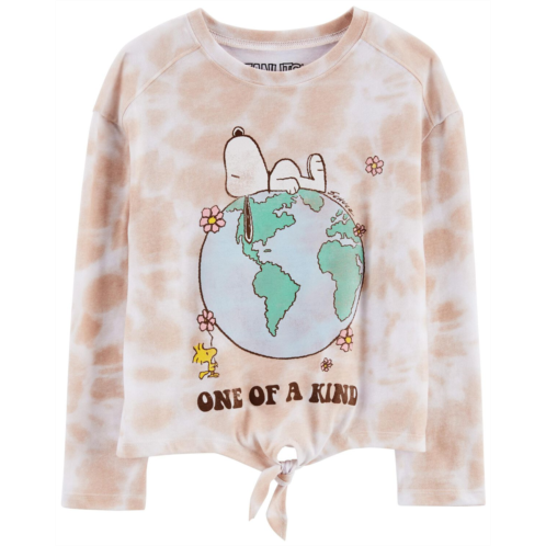 Carters Tie-Dye Kid One Of A Kind Snoopy Graphic Tee