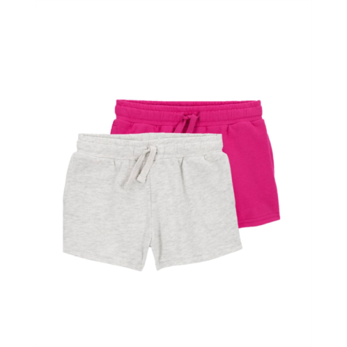 Carters Multi Baby 2-Pack Pull-On French Terry Shorts
