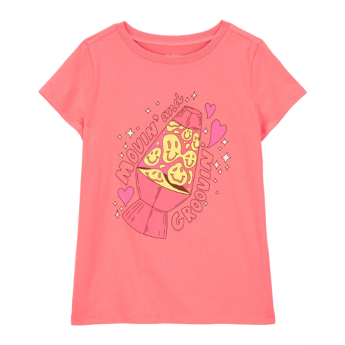 Carters Coral Kid Lava Lamp Graphic Tee