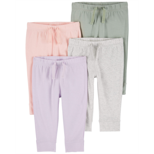 Carters Multi Baby 4-Pack Pull-On Pants