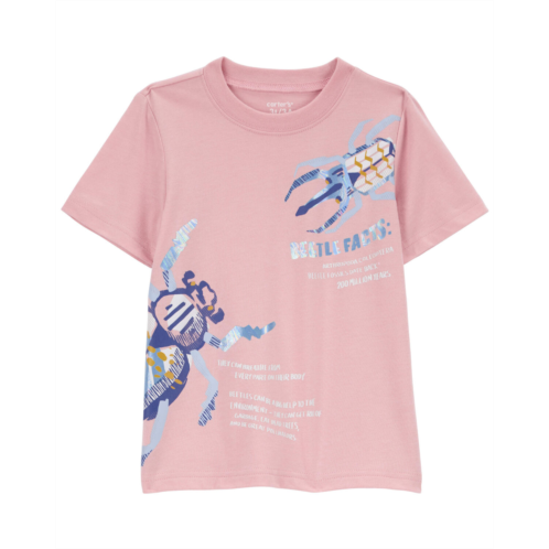 Carters Pink Baby Bug Graphic Tee