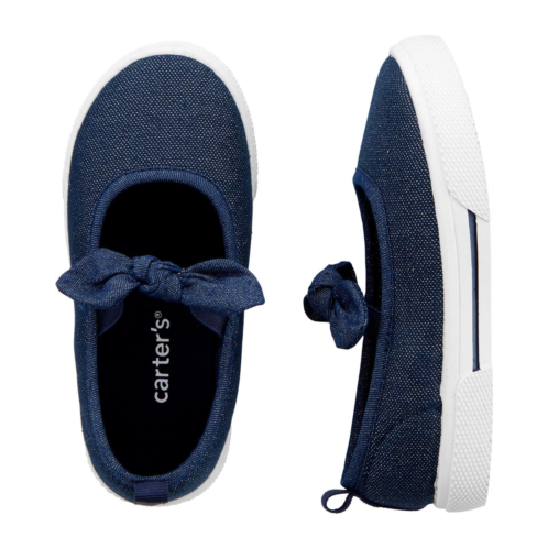 Carters Navy Toddler Mary Jane Sneakers