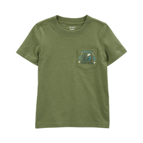 Carters Green Baby Good Days Graphic Tee