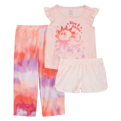 Carters Multi Toddler 3-Piece Sun Loose Fit Pajamas