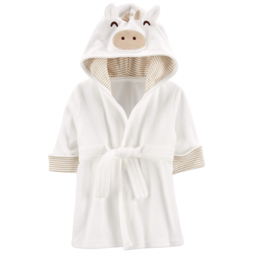 Carters Ivory Baby Hooded Terry Robe