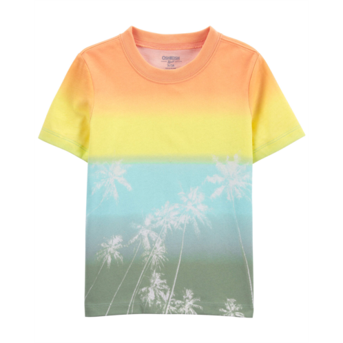Carters Multi Toddler Beach Print Ombre Tee