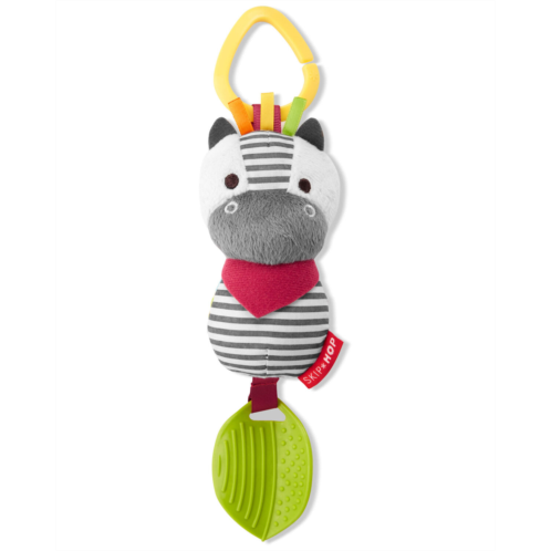 Carters Multi Zebra Bandana Buddies Chime & Teethe Toy