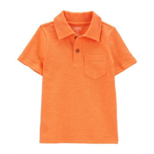 Carters Orange Toddler Polo Shirt