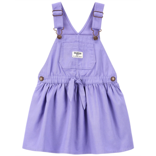 Carters Purple Toddler Tie-Front Jumper Dress