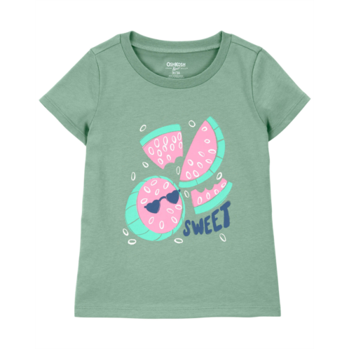 Carters Green Toddler Watermelon Graphic Tee
