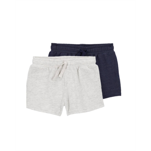 Carters Multi Toddler 2-Pack Pull-On French Terry Shorts