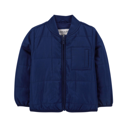 Carters Navy Toddler Quilted Bomber Jacket