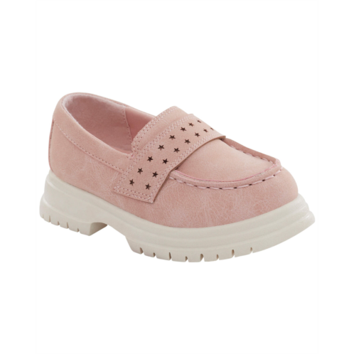 Carters Pink Toddler Casual Loafers