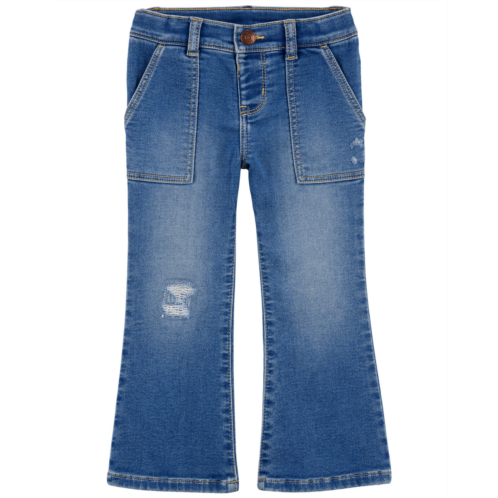 Carters Blue Wash Baby Iconic Denim Flare Jeans