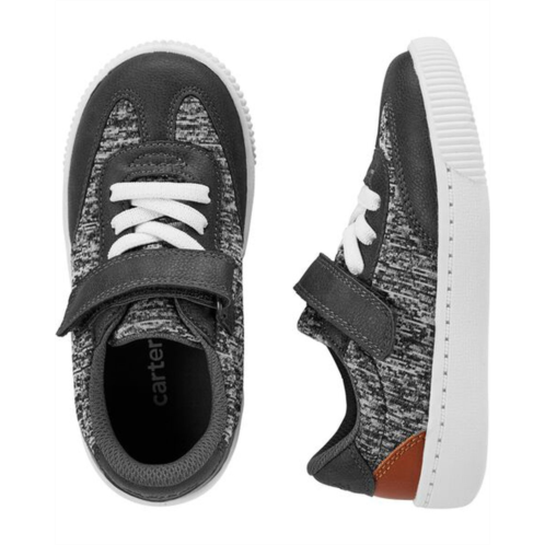 Carters Grey/Black Toddler Casual Sneakers