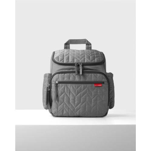 Carters Grey Forma Backpack Diaper Bag