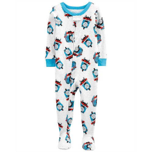 Oshkoshbgosh Multi Toddler Thomas & Friends 100% Snug Fit Cotton Footie Pajamas | oshkosh.com