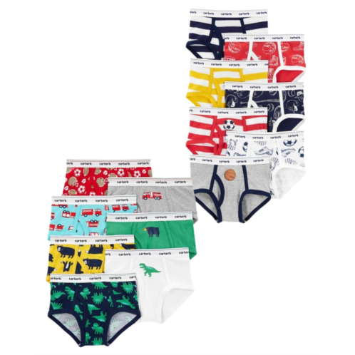 Carters Multi Kid 14-Pack Cotton Briefs Underwear