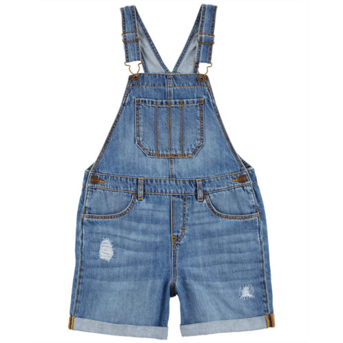 Carters Blue Kid Classic Denim Shortalls