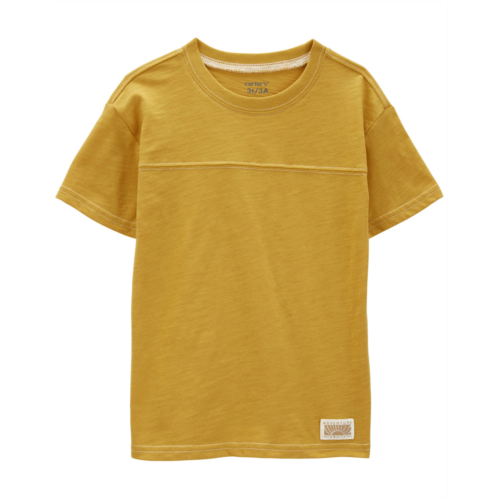 Carters Yellow Toddler Slub Jersey Tee