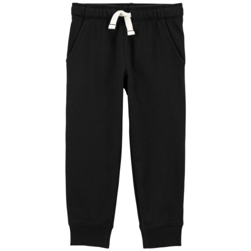 Carters Black Baby Pull-On French Terry Joggers
