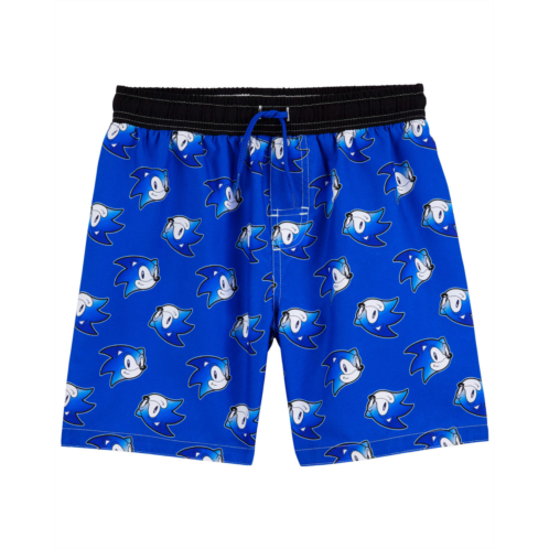 Carters Blue Kid Sonic The Hedgehog Swim Trunks