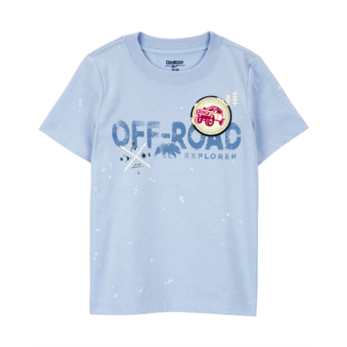 Carters Blue Baby Off-Road Explorer Graphic Tee