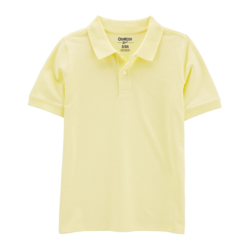 Carters Yellow Kid Yellow Pique Polo Shirt