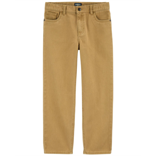 Carters Khaki Kid Relaxed Fit Twill Pants