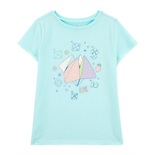 Carters Blue Kid Fortune Teller Graphic Tee