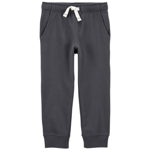 Carters Grey Baby Pull-On French Terry Joggers
