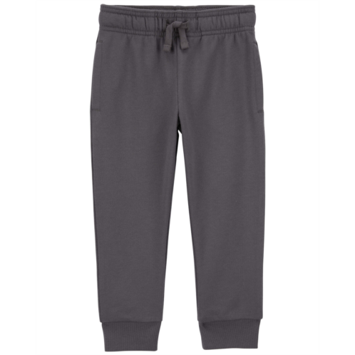 Carters Grey Baby Pull-On French Terry Joggers
