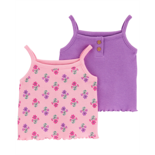 Carters Multi Baby 2-Pack Tanks