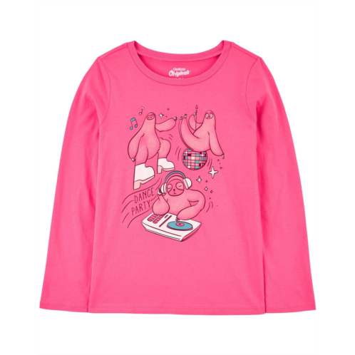 Carters Pink Kid Dance Party Graphic Tee