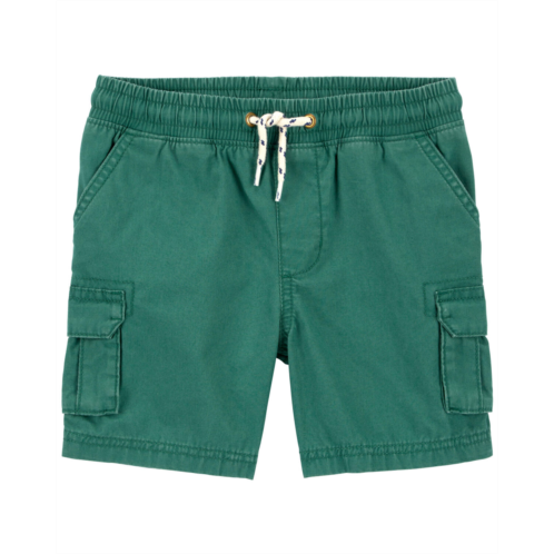 Carters Green Toddler Pull-On Terrain Shorts