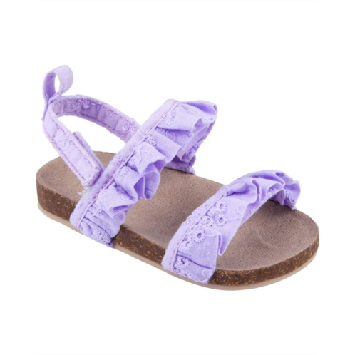 Carters Purple Baby Casual Sandals