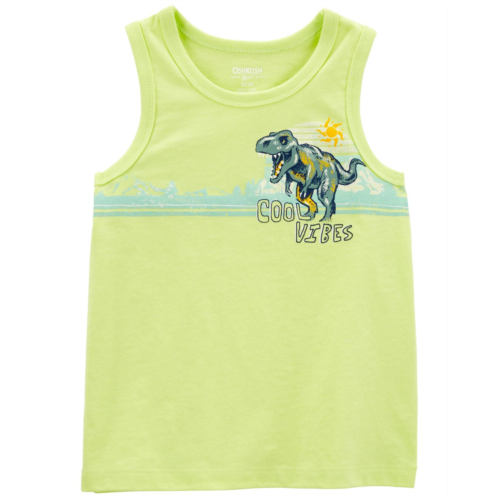 Carters Yellow Toddler Cotton Jersey Graphic Tank